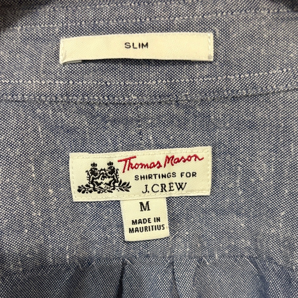 J. Crew Thomas Mason Chambray Shirt
